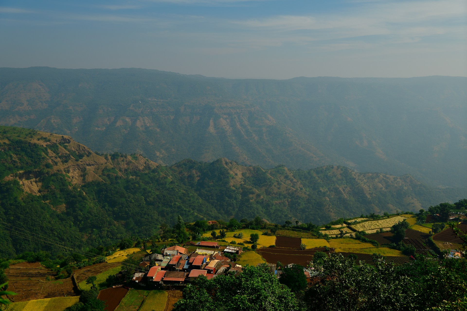 Mahabaleshwar hill station retreat with cool air and valley views.